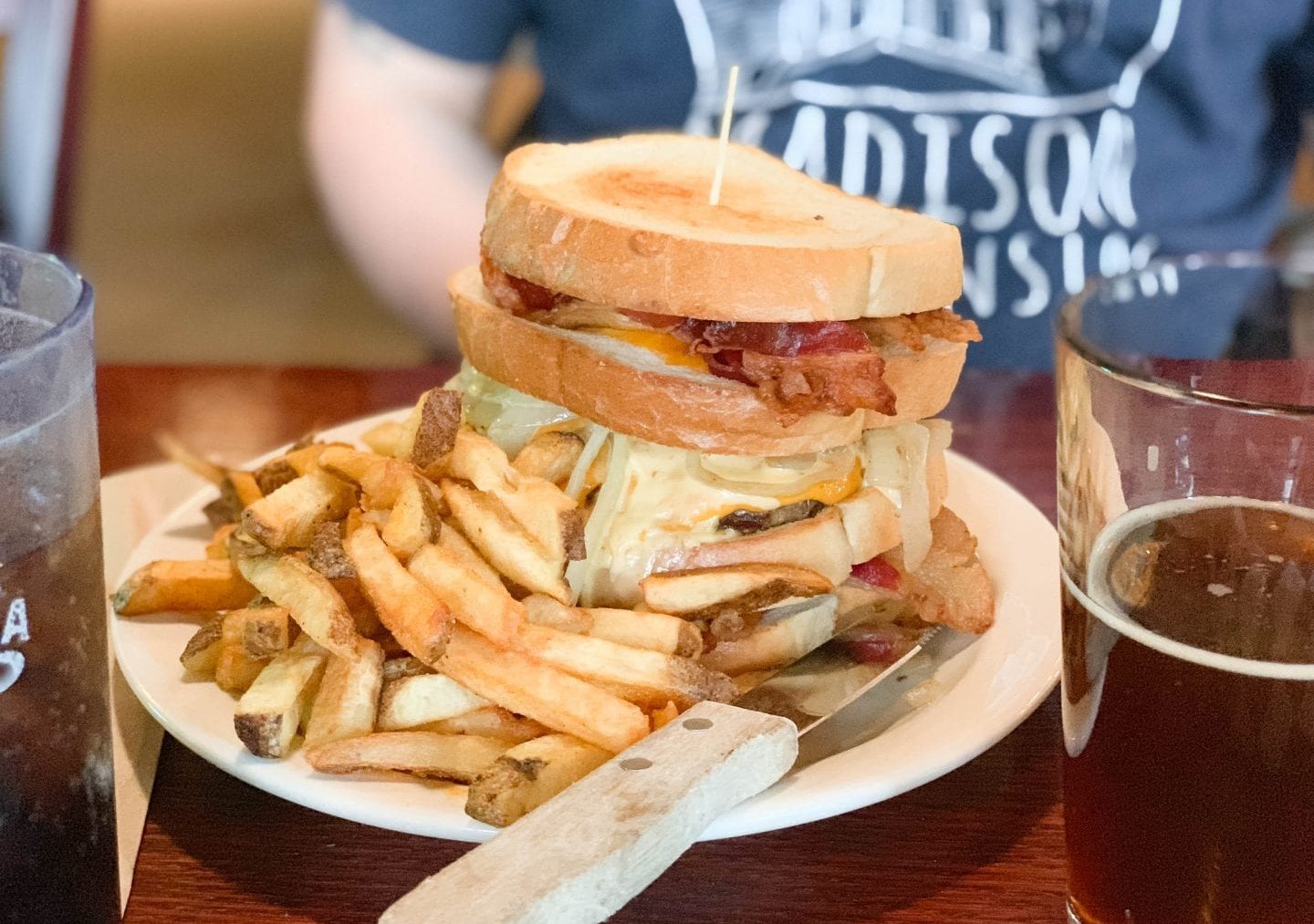 Article: Bring your appetite: The best places to eat in Marshfield | burger at blue heron brew pub marshfield wi