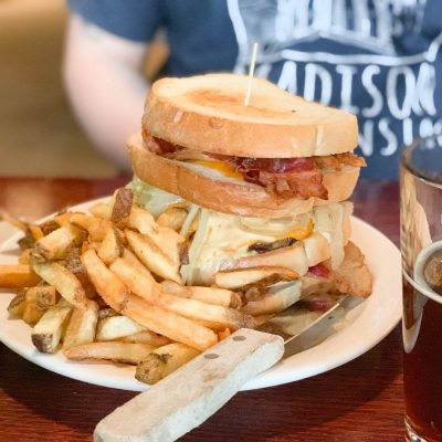 Related Article: Bring your appetite: The best places to eat in Marshfield | burger at blue heron brew pub marshfield wi