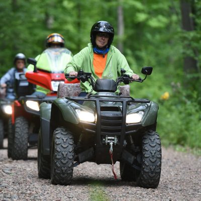 ATVing in the Blue Hills Rusk County Wisconsin
