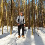 Snowshoeing the Ice Age Trail in Rusk County WI