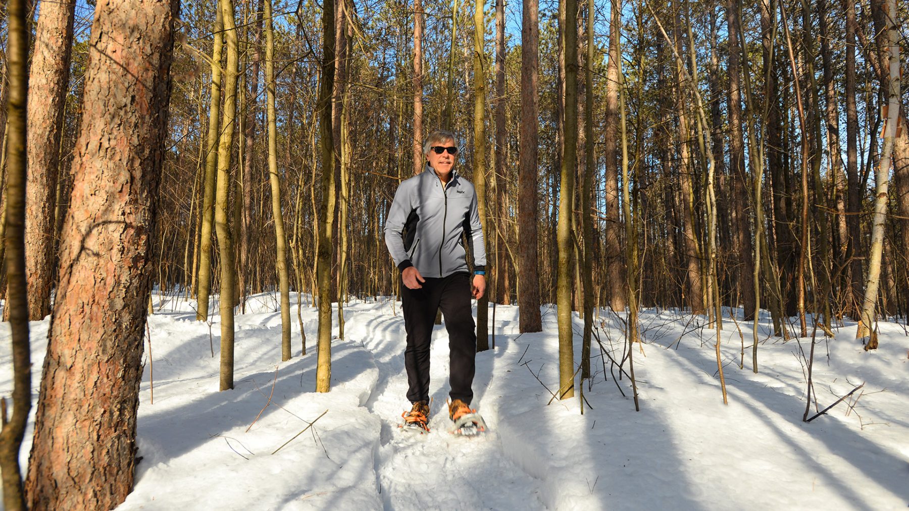 Article: Snowshoeing the Ice Age Trail | Snowshoeing the Ice Age Trail in Rusk County WI