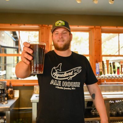 Find your Wisconsin Travel Inspiration | Where to find craft brews in Wisconsin: aqualand ale house in boulder junction wi