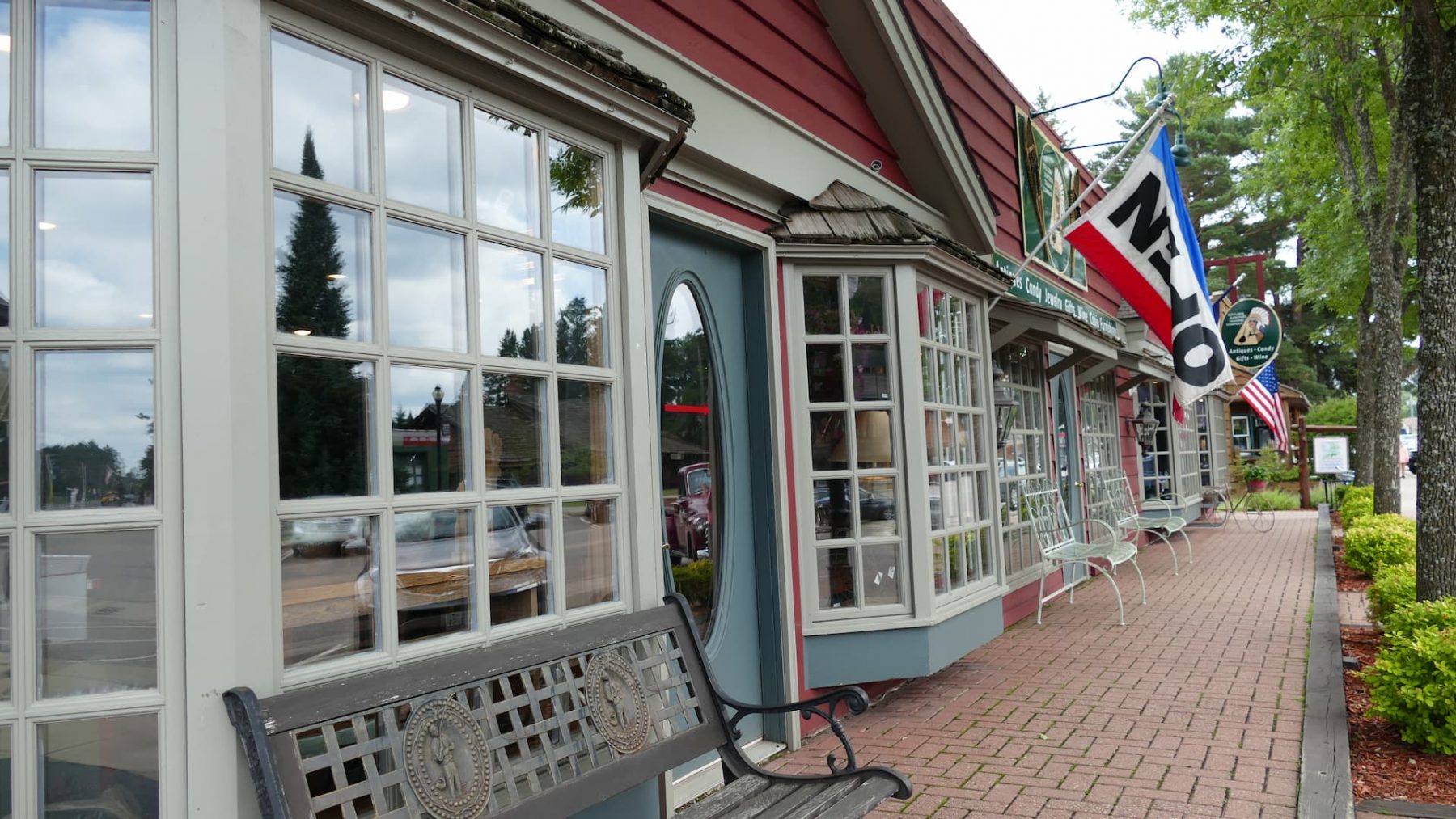 Article: Step into these charming sidewalk shopping destinations | Shopping in downtown Boulder Junction Wisconsin