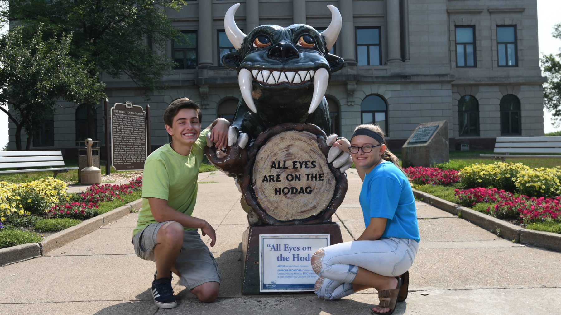 Article: Wisconsin’s must-see roadside attractions | Hodag sculpture downtown Rhinelander Wisconsin