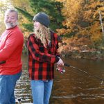 Fall fishing in Oneida County Wisconsin