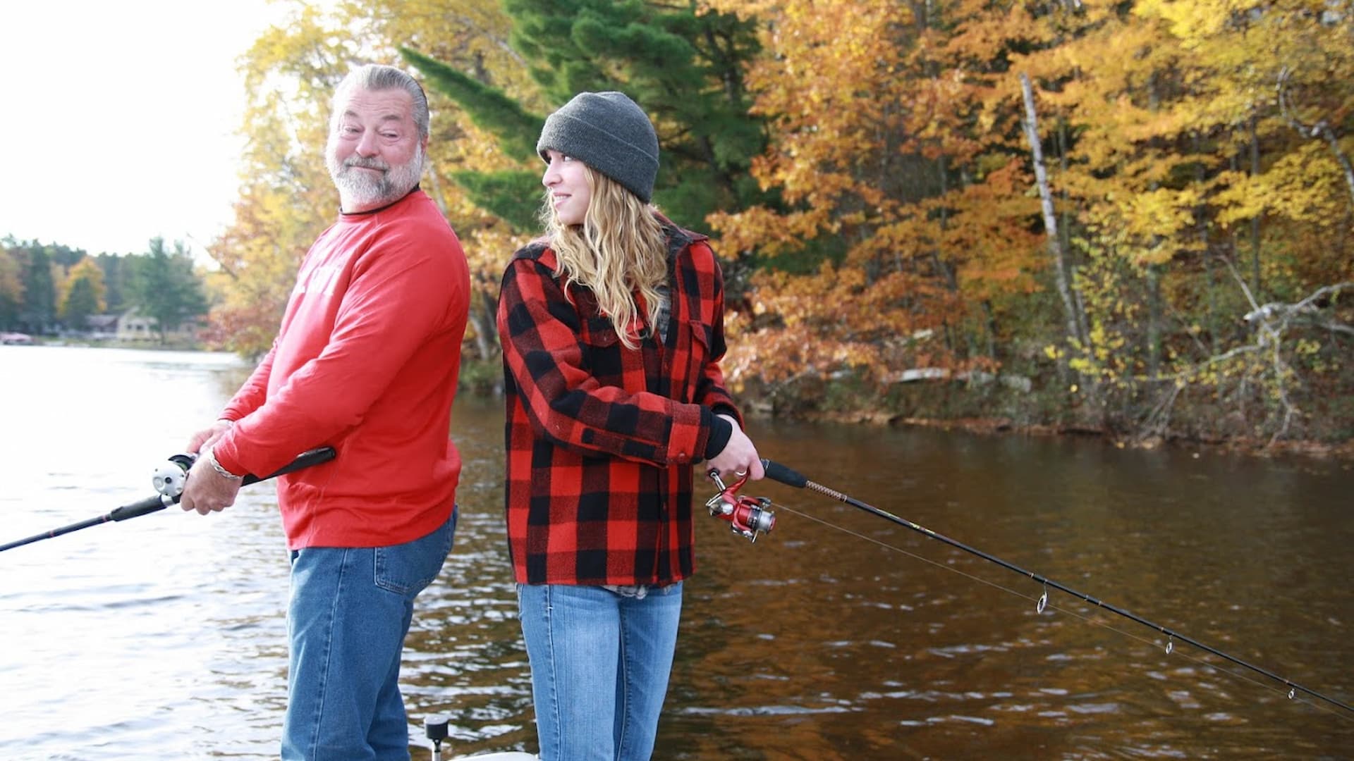 Fall fishing in Oneida County Wisconsin