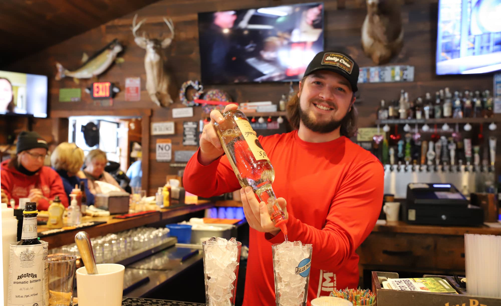 Bartender at Gooch's 2 Bar & Grill Bouder Junction Wisconsin