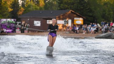 Chain Skimmers Waterski Show Conover WI
