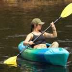 Kayaking on the Manitowish River in Boulder Junction, Wisconsin