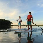 Article: Where to Cool Off in Boulder Junction | Stand-up paddleboarding North Trout Lake Boulder Junction WI