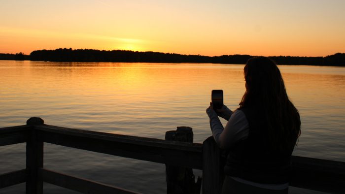 Article: Where to find Wisconsin’s best sunset spots | Sunset at Hodag Park Rhinelander WI