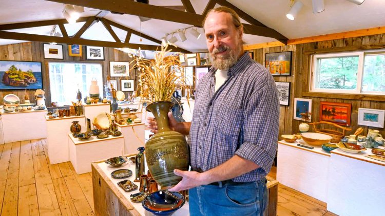 Article: Art museums & galleries to visit in Wisconsin | Firemouth Pottery in Boulder Junction WI