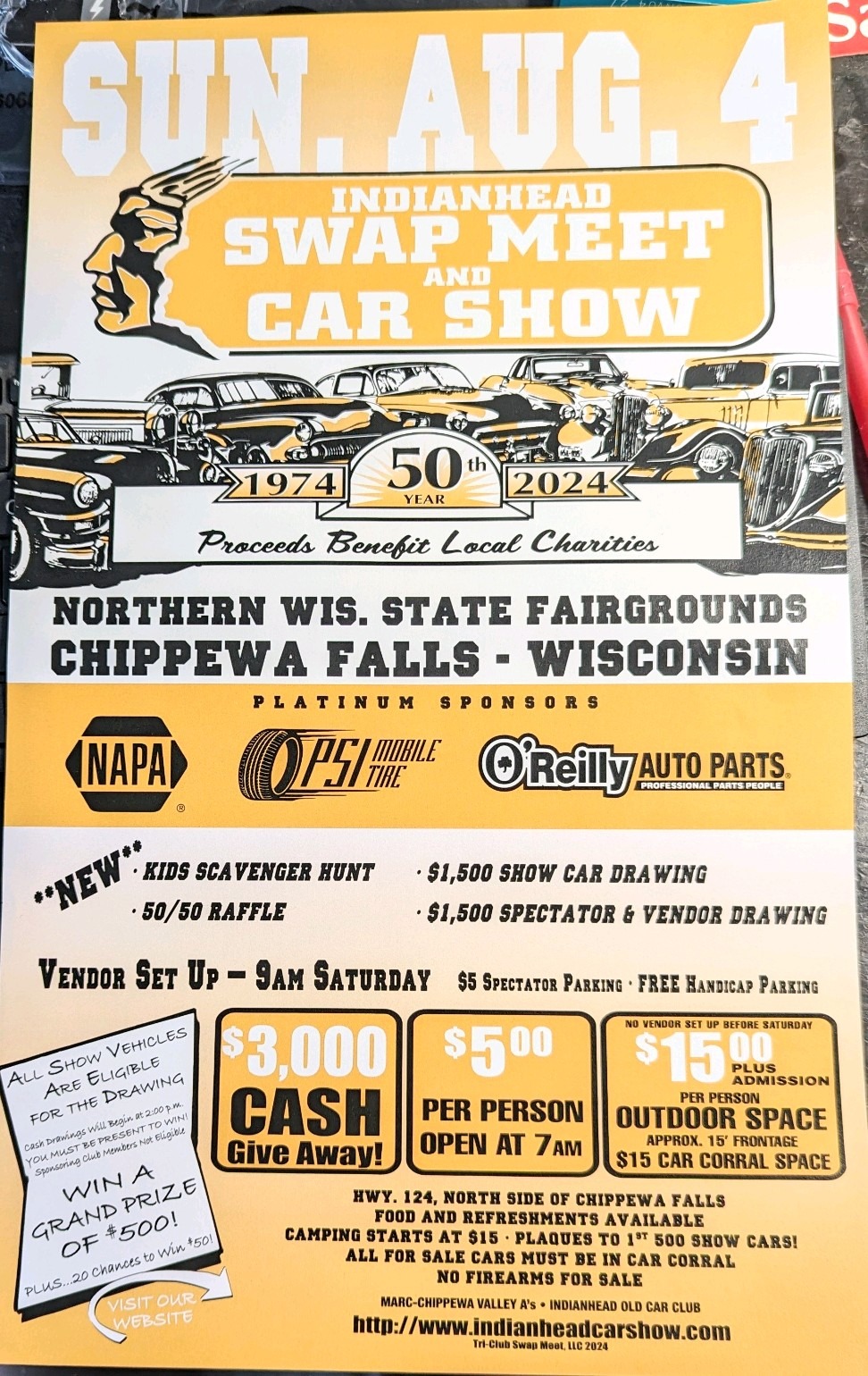 Indianhead Swap Meet and Car Show Wisconsin Travel Best Bets