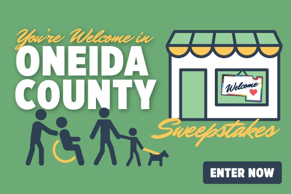 You're welcome in Oneida county sweepstakes