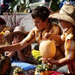 Article: Join the fun in central Wisconsin at Maple Fall Fest | Mother and son at Wildwood Park in Marshfield WI in fall