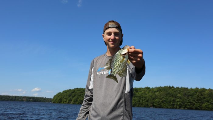 Article: Why Vilas County is a great fishing destination | Crappie fishing on Sand Lake in Lac du Flambeau Vilas County Wisconsin