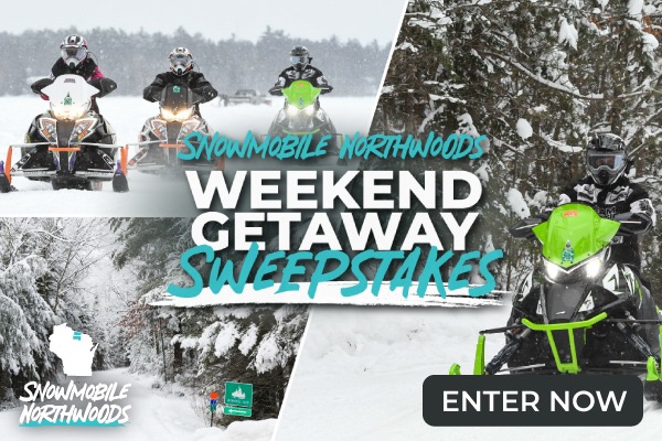 Contest: snowmobile northwoods weekend getaway sweepstakes