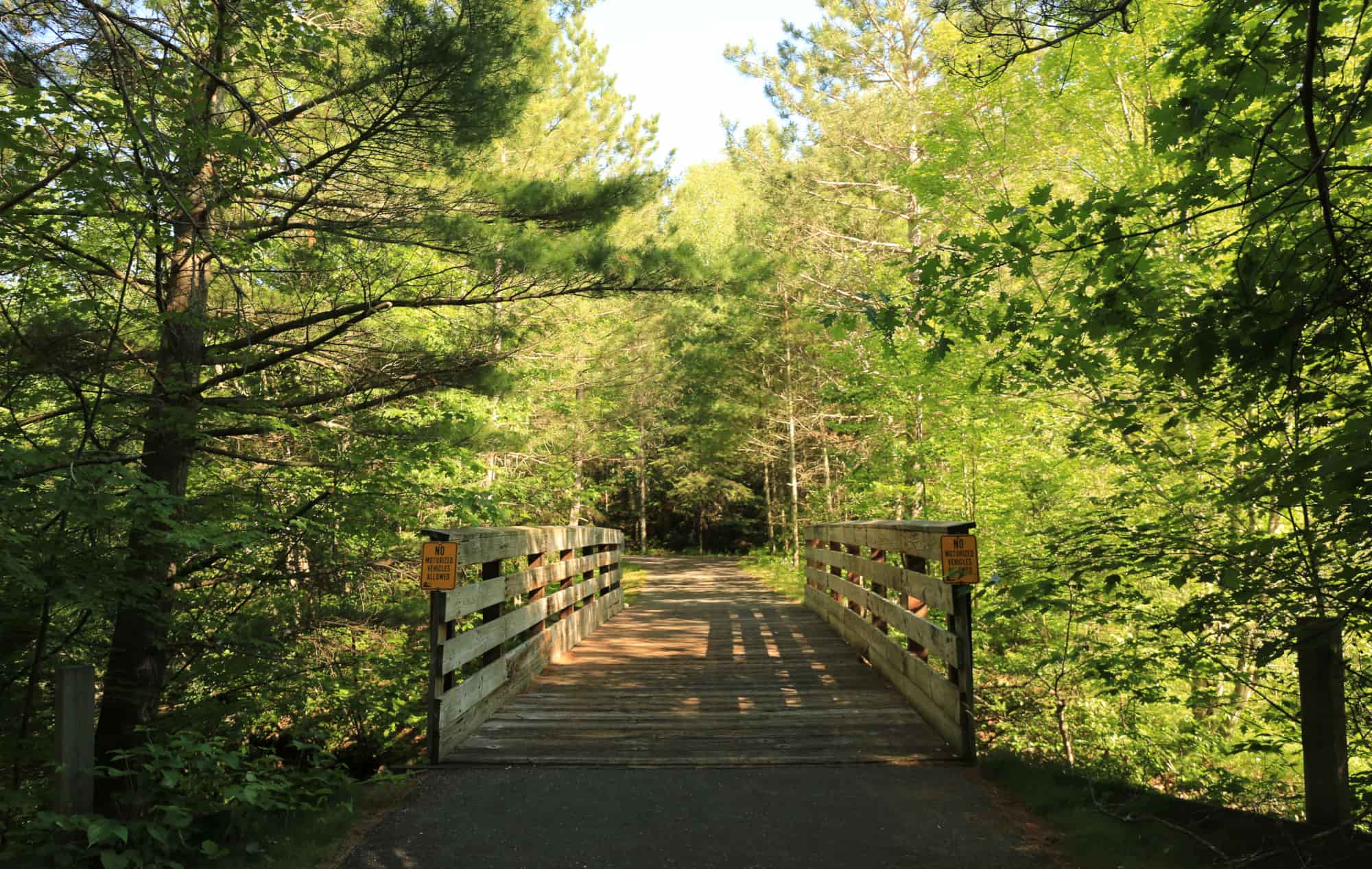 Heart of Vilas County Bike Trail Boulder Junction Wisconsin